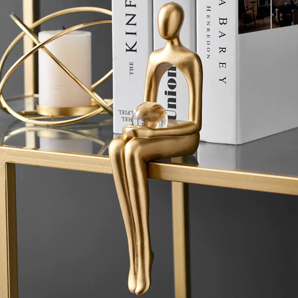Enhance Your Space with Elegant Abstract Nordic Statues - Minimalist Home Decor