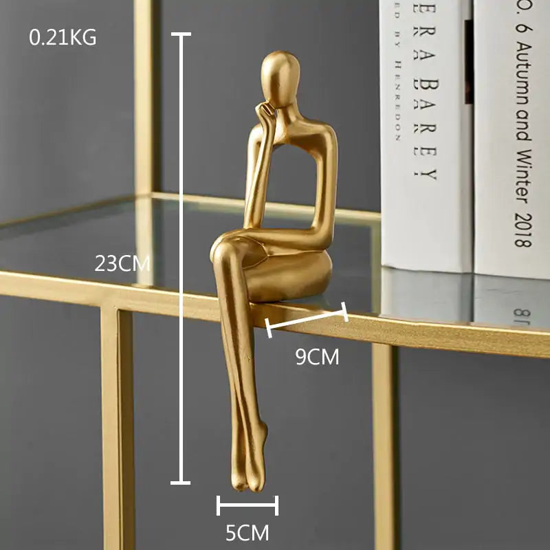 Enhance Your Space with Elegant Abstract Nordic Statues - Minimalist Home Decor
