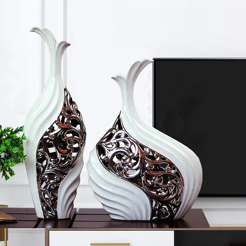 Elegant European Wedding Decor Ceramic Figurines – Creative Home Art & Accessories for Interior Design Accents | Up to 70% OFF + Free Shipping Worldwide