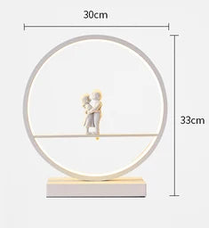 Romantic Angel Doll LED Table Lamp β Modern Home Accessories for Cozy Living Spaces