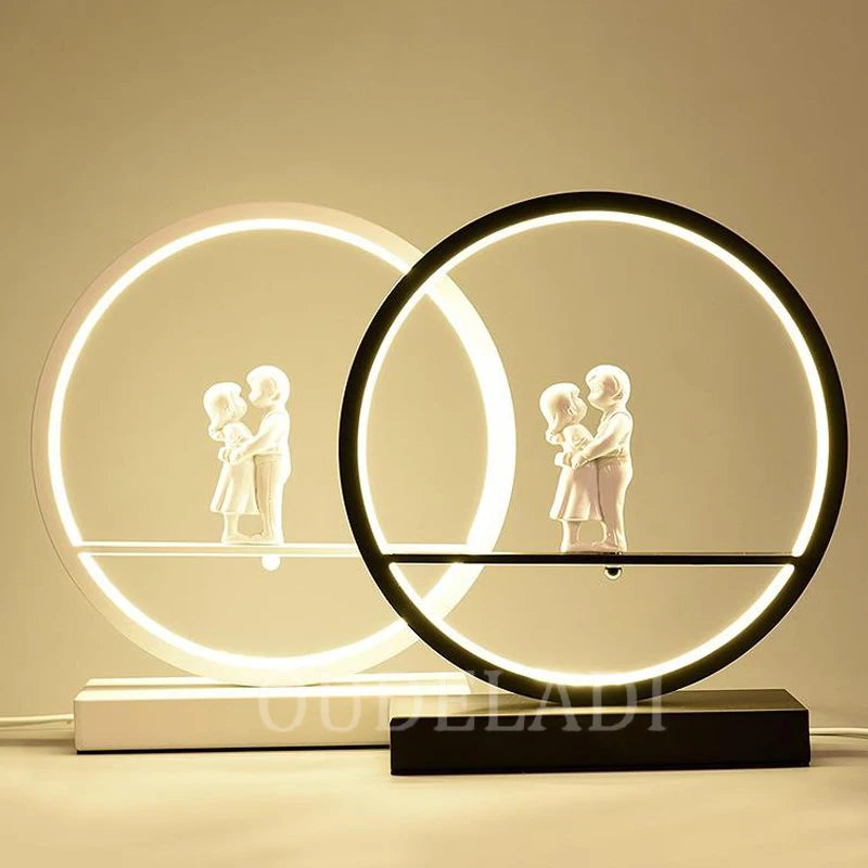 Romantic Angel Doll LED Table Lamp β Modern Home Accessories for Cozy Living Spaces