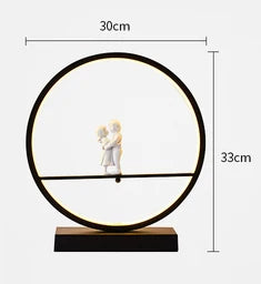 Romantic Angel Doll LED Table Lamp β Modern Home Accessories for Cozy Living Spaces