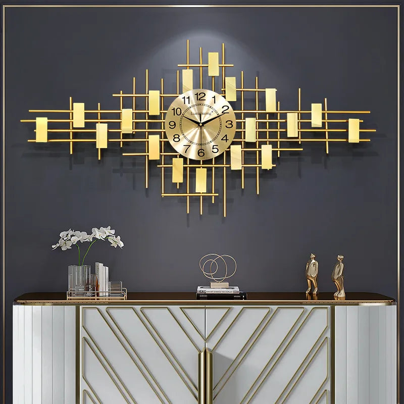 Luxury Modern Wall Clock - Transform Your Living Room with Stylish Home Accessories and Wall Decor