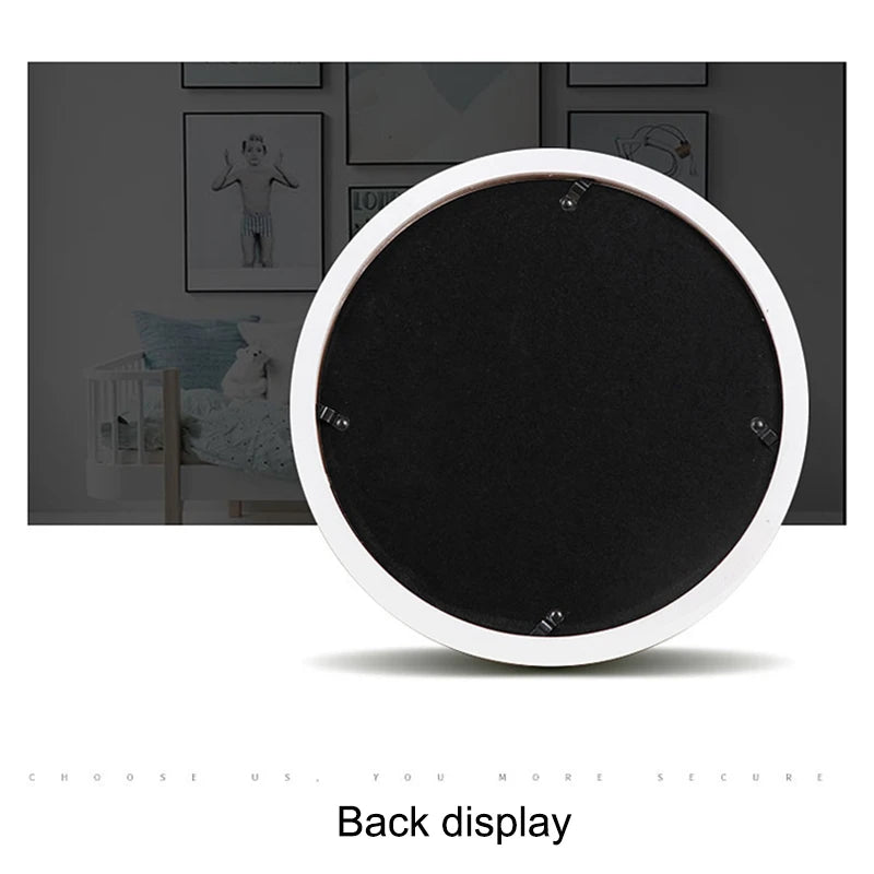 Round Wooden Decorative Wall Panels | Elegant DIY Wooden Picture Frames for Home Decor