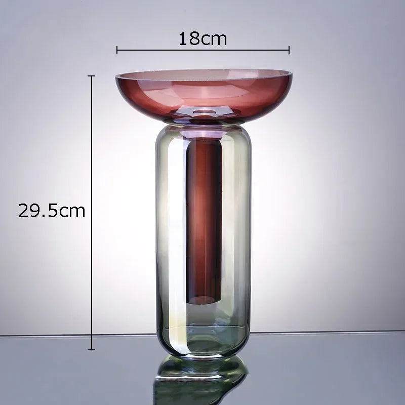Gradient Glass Vase | Modern Home Accessories & Decor | Upto 70% Off + Free Shipping Worldwide