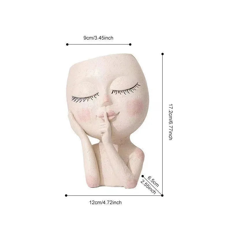 Best Home Decor Sale | Figure Shape Planter | Home Accessories for Interior Design Accents
