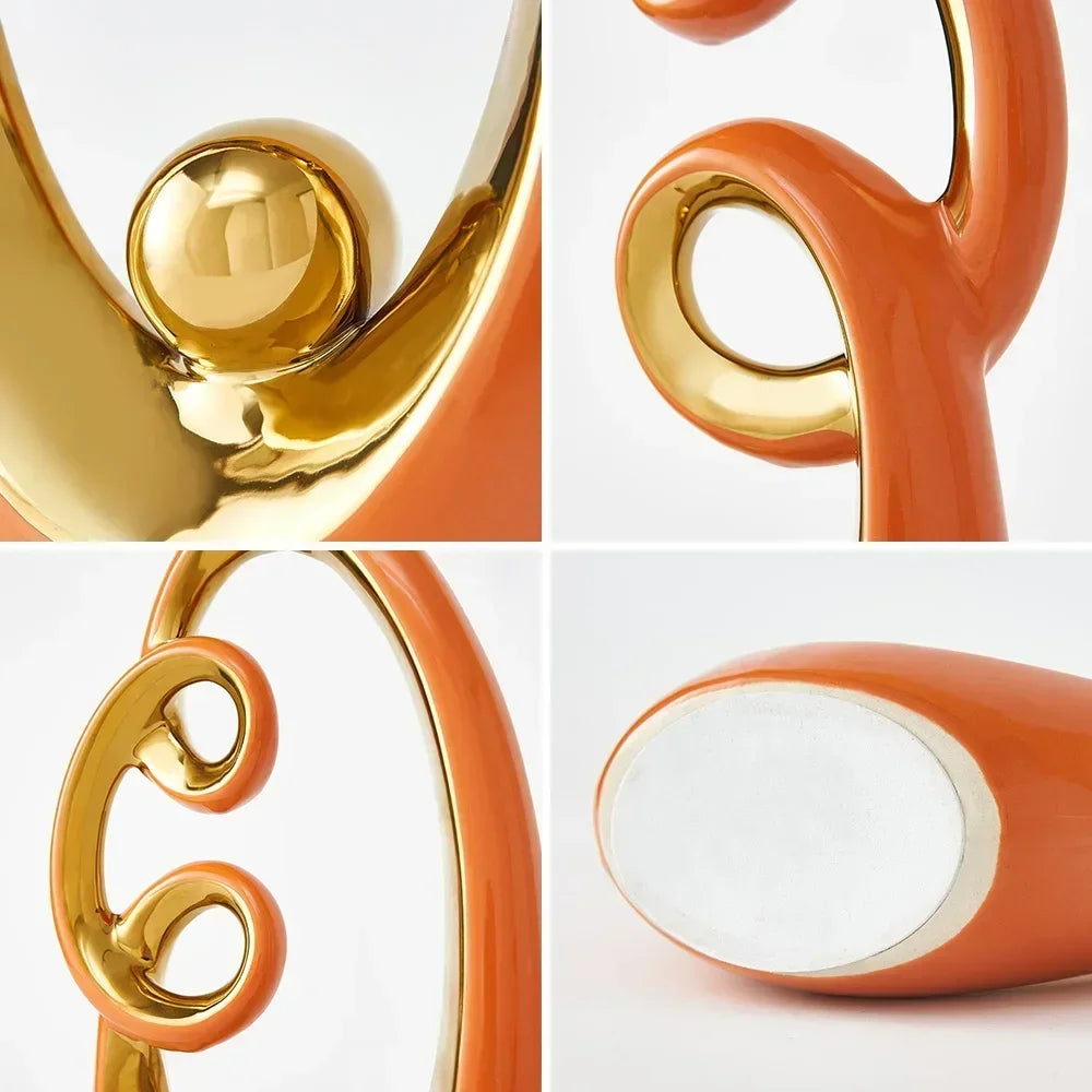 Modern Abstract Ceramic Sculpture – Luxury Nordic Home Decor Ornaments | Perfect Home Accessories for Sale | Up to 70% OFF + Free Shipping Worldwide!