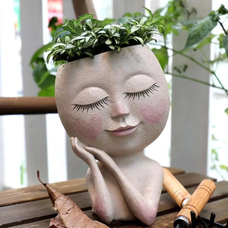Best Home Decor Sale | Figure Shape Planter | Home Accessories for Interior Design Accents
