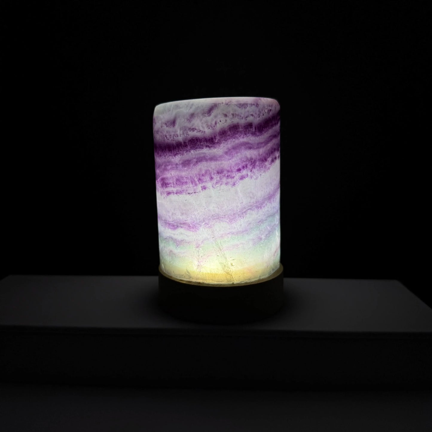 Natural Rainbow Fluorite Lamp for Sale | Home Decor Sale | Interior Design Accents | Modern Panel Art | Free Worldwide Shipping