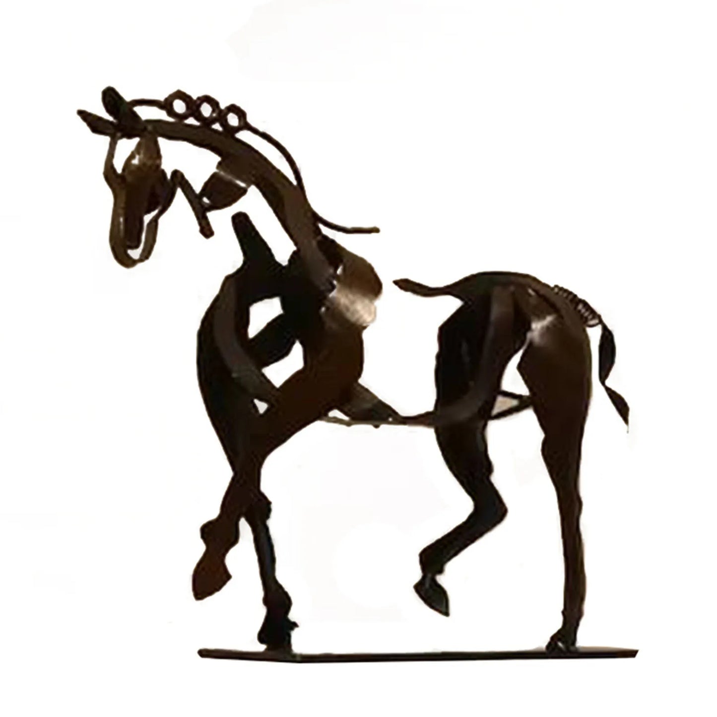 Best Home Accessories Sale β Modern Abstract Horse Sculpture with String Lights for Elegant Home Decor β Home Art & Interior Design Accents