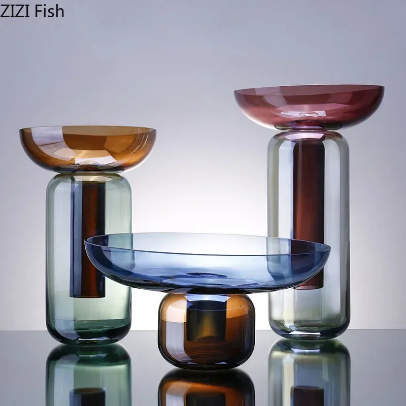 Gradient Glass Vase | Modern Home Accessories & Decor | Upto 70% Off + Free Shipping Worldwide