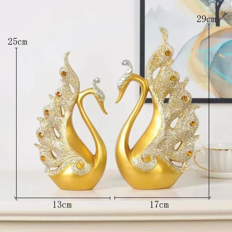 European Swan Couple Decor | Elegant Home Accessories | Home Decor Sale β Free Shipping Worldwide