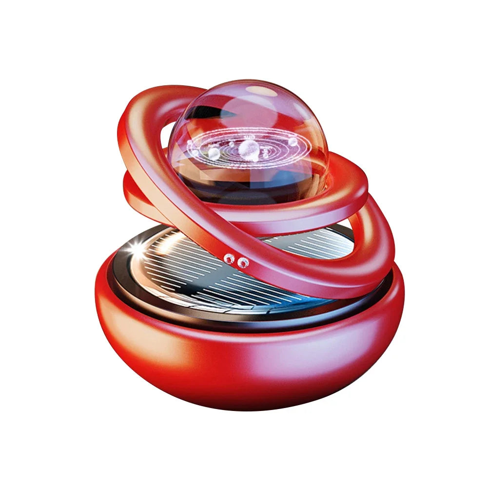 Solar Car Air Freshener | 360Β° Rotation | Auto Interior Home Accessories β Free Shipping Worldwide
