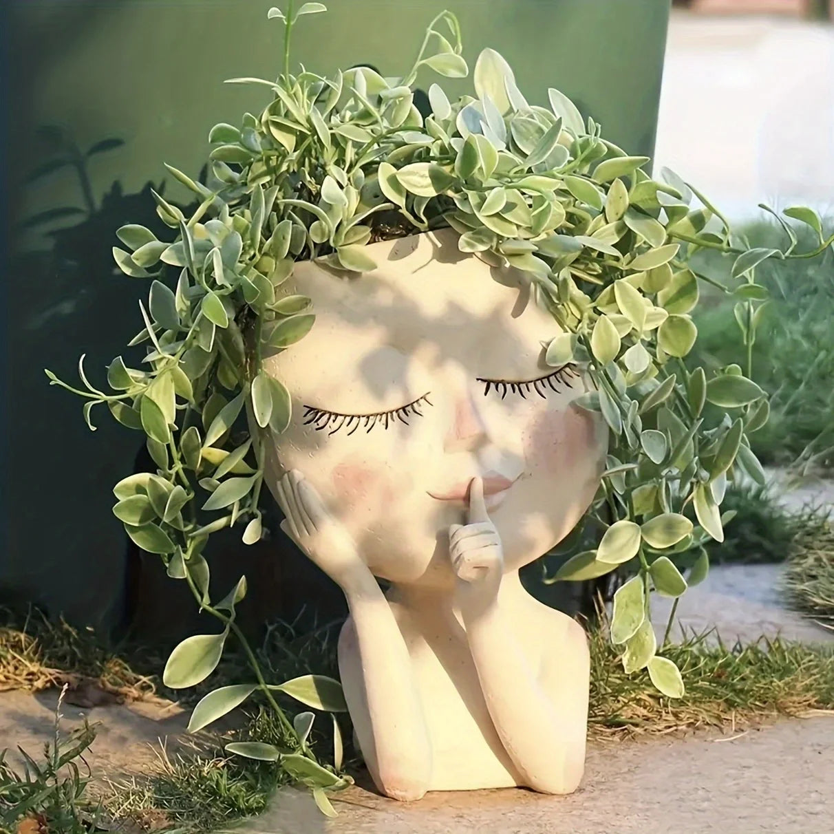 Creative Girl Face Vase | Modern Home Accessories | Home Decor Sale โ Free Shipping Worldwide