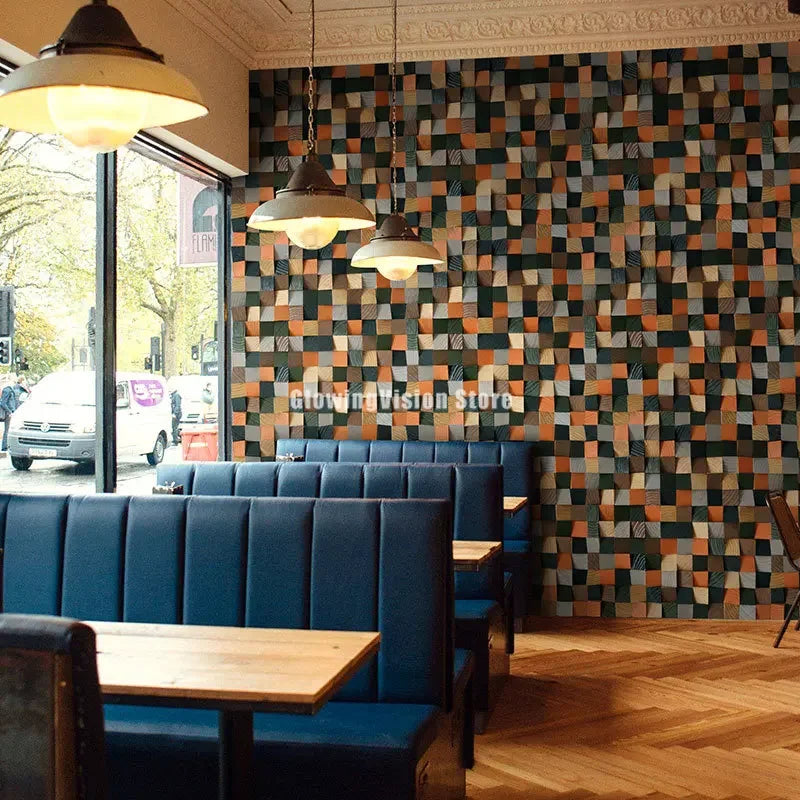 Decorative Acoustic Wall Panels – 3D Mosaic Wood Tiles for Stylish Sound Control