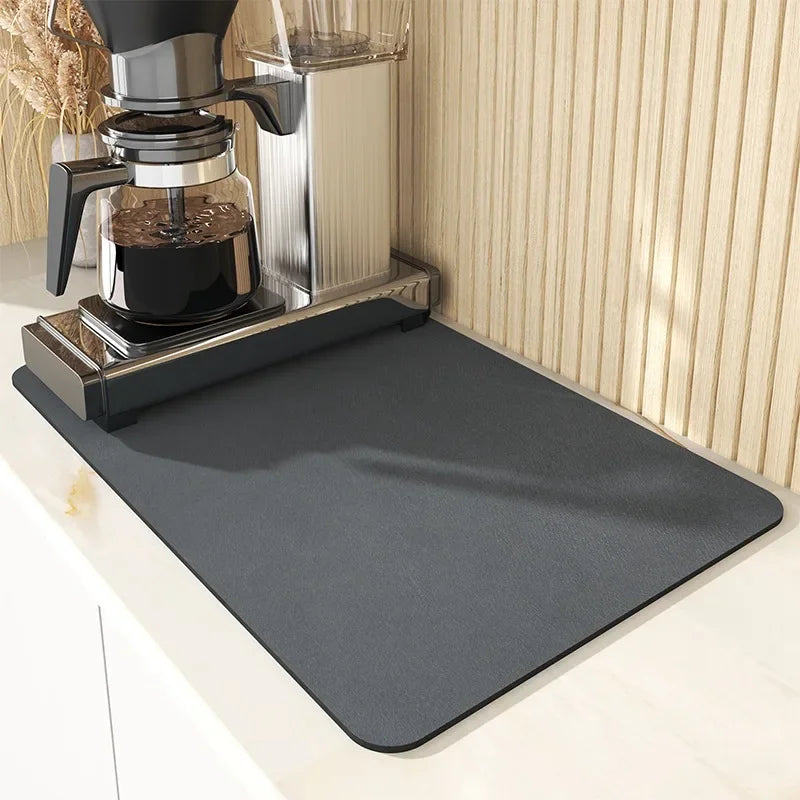 Home Decor Sale Super Absorbent Kitchen Draining Mat for Home Accessories Bathroom Panel Art Interior Design Accents Cut Cost of Living