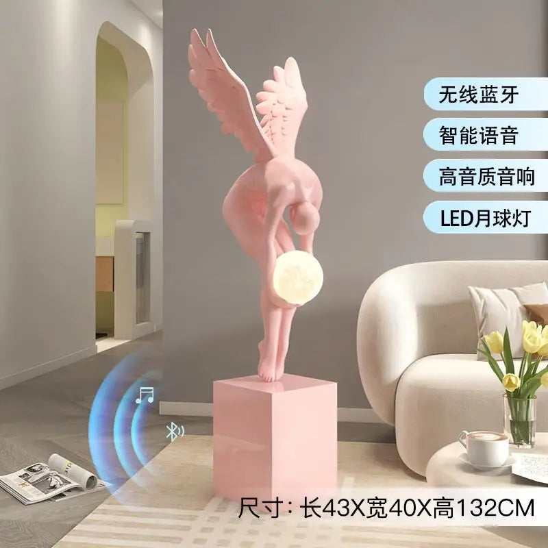 Elevate Your Space with the Abstract Angel Statue β A Modern Masterpiece for Timeless Elegance