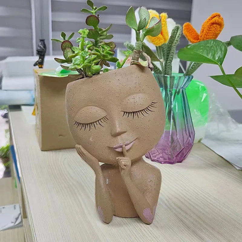 Best Home Decor Sale | Figure Shape Planter | Home Accessories for Interior Design Accents