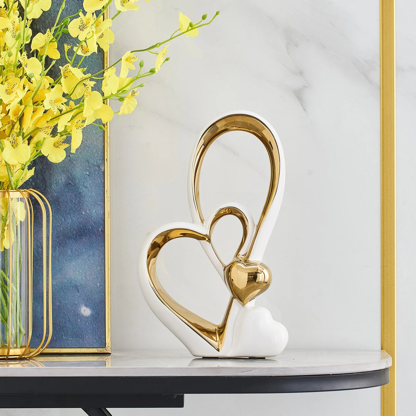 Best Home Accessories Sale β Luxury Abstract Ceramic Sculpture for Modern Interior Design β Panel Art & Home Decor