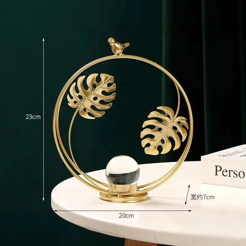Transform Your Space with Luxury Crystal Ball Art - Modern Aesthetic Home Accessories
