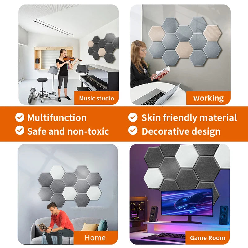 Decorative Wall Panels – Stylish Soundproofing for Your Home or Office | Free Worldwide Shipping