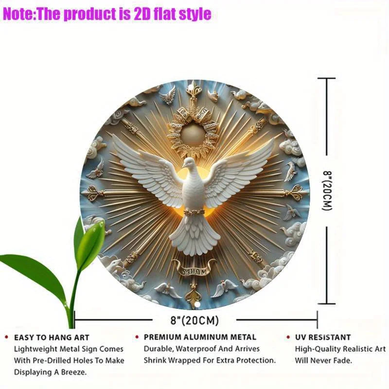 Christ the Spirit Dove Wall Art Home Decor Sale Panel Art Home Accessories Home Art Interior Design Accents Cut Cost of Living Effectively