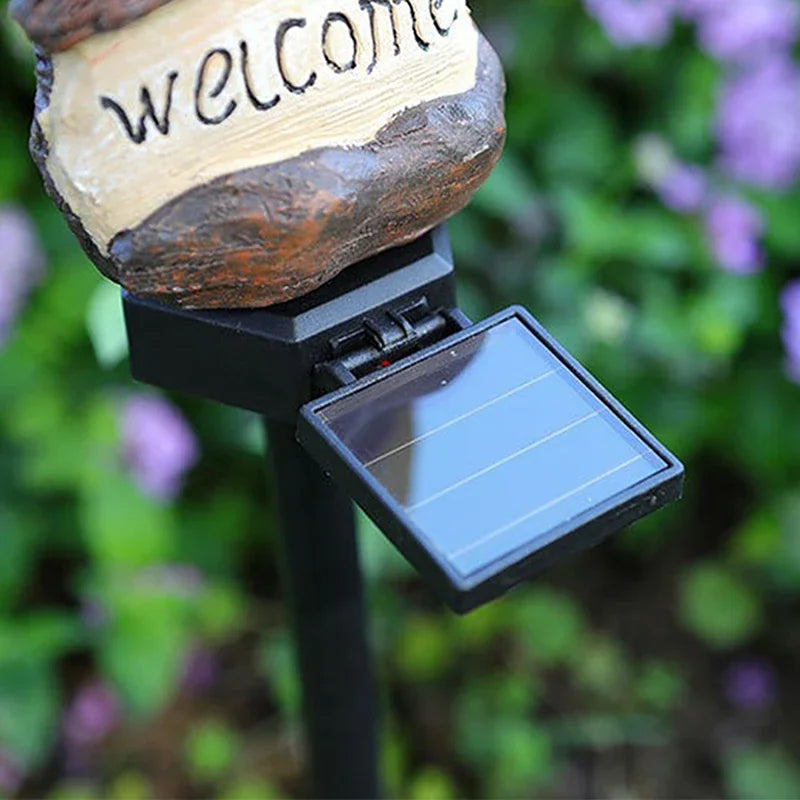 Solar Bird Style Lawn Lights โ Waterproof Resin LED Lamps for Outdoor Garden Decor