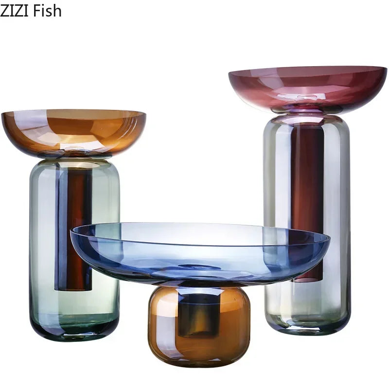 Gradient Glass Vase | Modern Home Accessories & Decor | Upto 70% Off + Free Shipping Worldwide