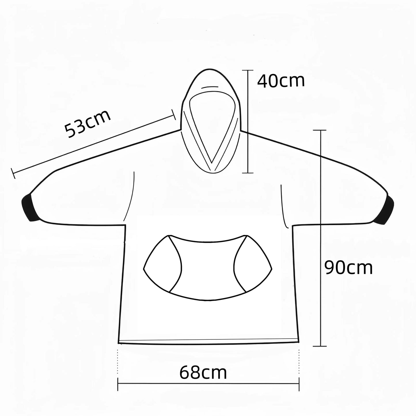 Winter Warm Fleece Fluffy Fuzzy Blanket Hoodie Thick Wearable Blanket Hooded Blanket for Adults Men Women Christmas