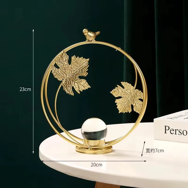 Transform Your Space with Luxury Crystal Ball Art - Modern Aesthetic Home Accessories