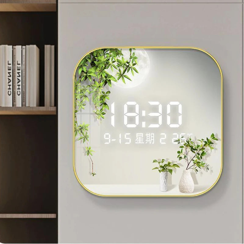 Stylish Digital Wall Clock β The Perfect Blend of Functionality & Elegance for Your Home