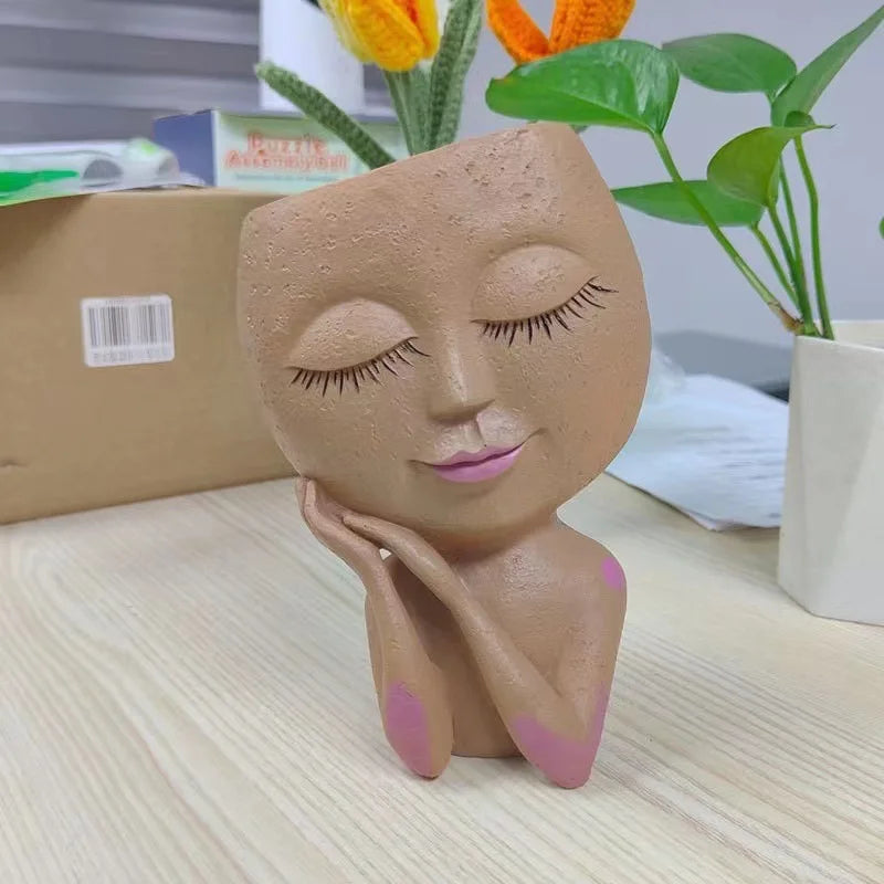 Best Home Decor Sale | Figure Shape Planter | Home Accessories for Interior Design Accents