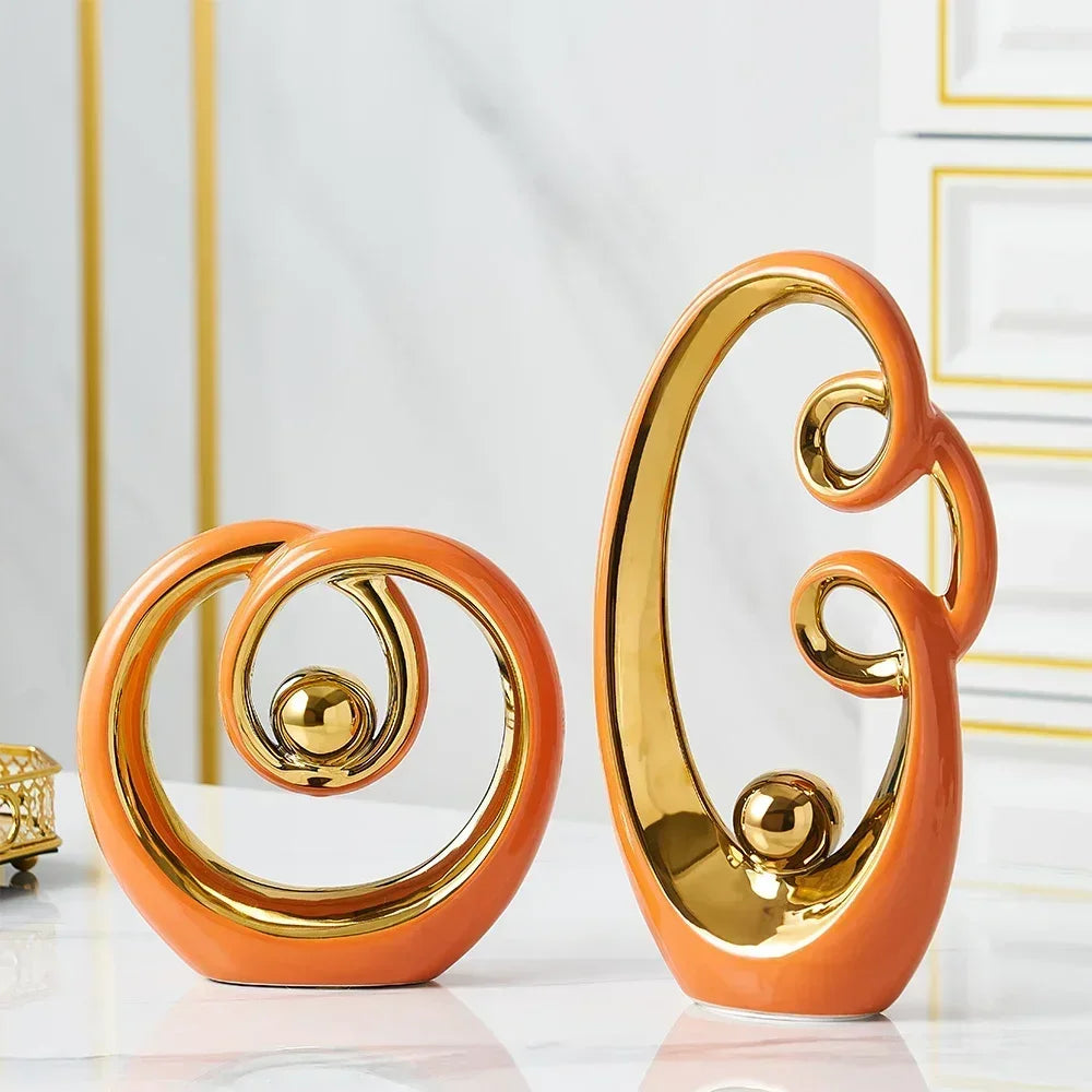 Modern Abstract Ceramic Sculpture – Luxury Nordic Home Decor Ornaments | Perfect Home Accessories for Sale | Up to 70% OFF + Free Shipping Worldwide!