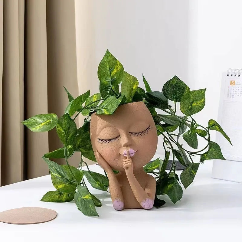 Best Home Decor Sale | Figure Shape Planter | Home Accessories for Interior Design Accents