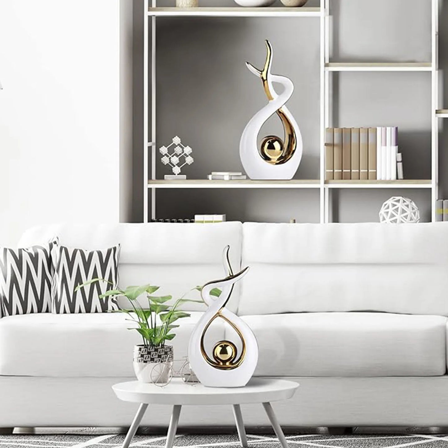 Modern Abstract Art Ceramic Statue – The Perfect Home Accessory for Dining, Office & Living Spaces | Up to 70% OFF + Free Shipping Worldwide!