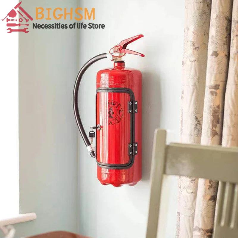 Fire Extinguisher Mini Bar Wine Cabinet – Unique Home Accessories for Stylish Liquor Storage