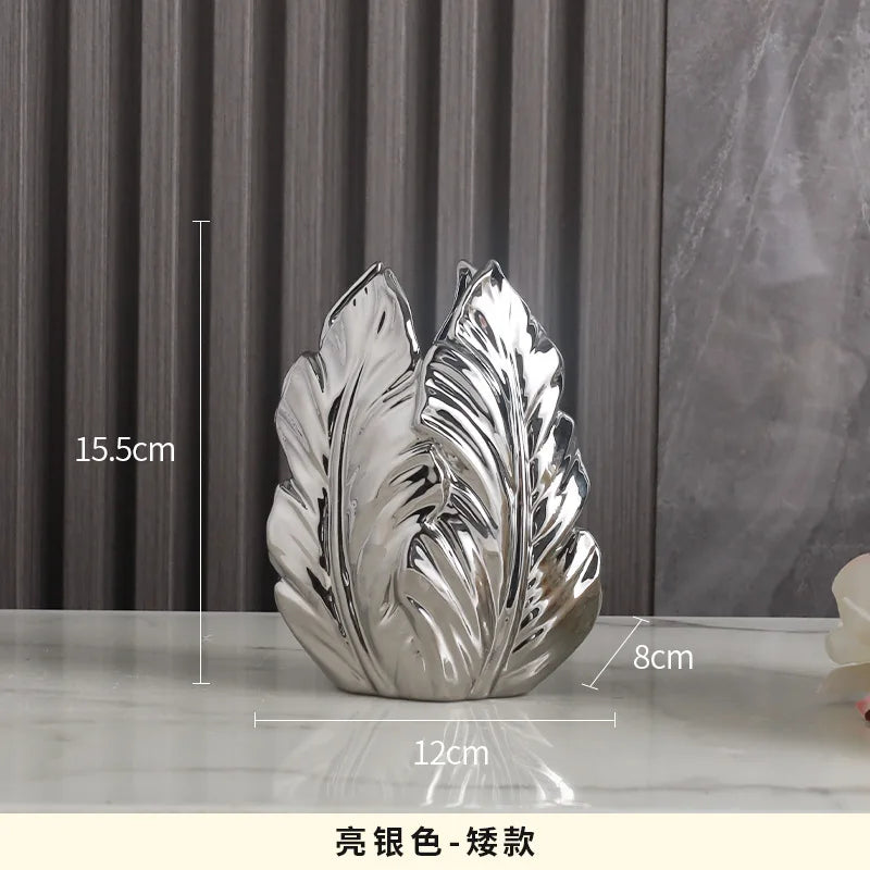 Nordic Light Luxury Gold Ceramic Vases for Elegant Home Decor | Up to 70% OFF + Free Shipping Worldwide!