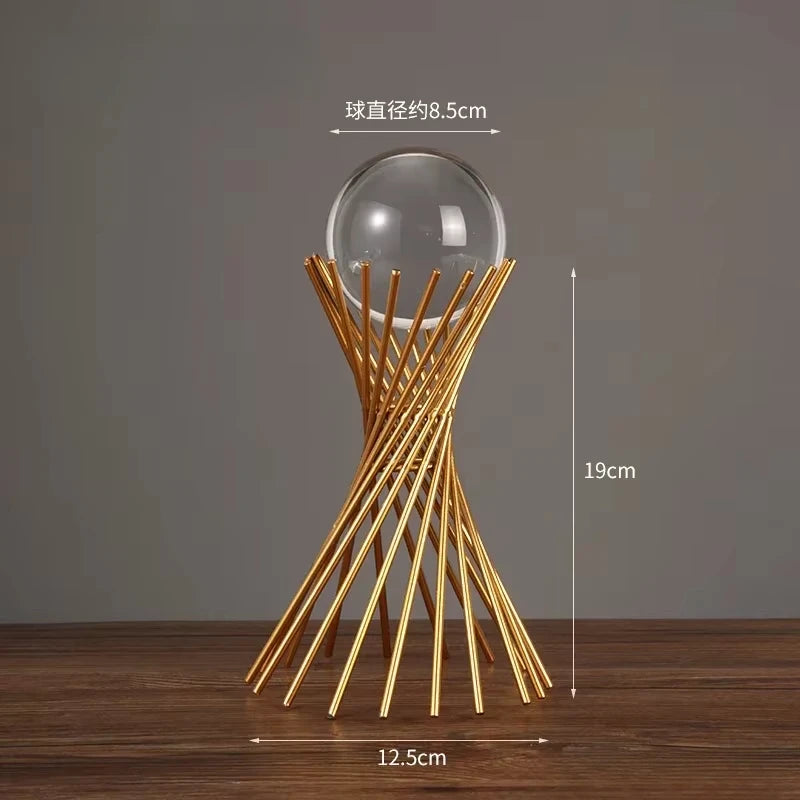 Transform Your Space with Luxury Crystal Ball Art - Modern Aesthetic Home Accessories