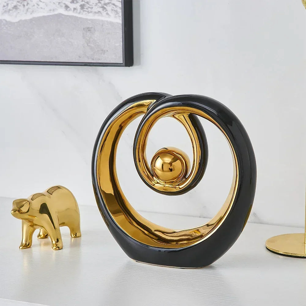Modern Abstract Ceramic Sculpture – Luxury Nordic Home Decor Ornaments | Perfect Home Accessories for Sale | Up to 70% OFF + Free Shipping Worldwide!
