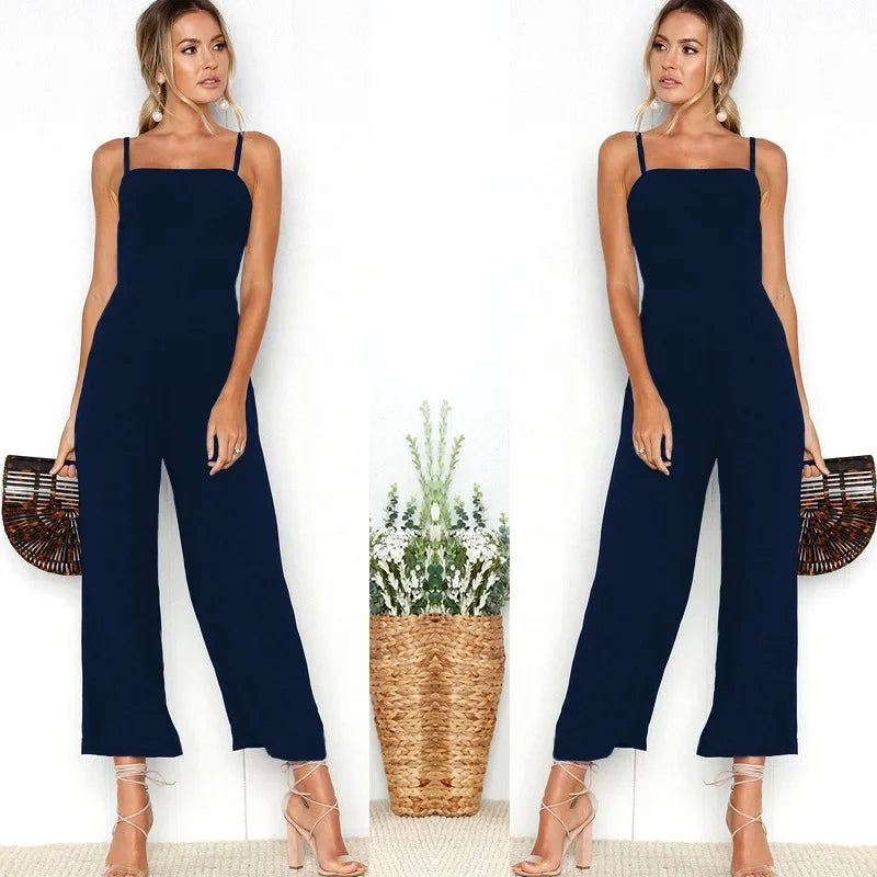 Spring Season Amazon EBay Fast Selling Wish City Casual Women's Clothing Jumpsuit Dress Urban Style Fashion For Women