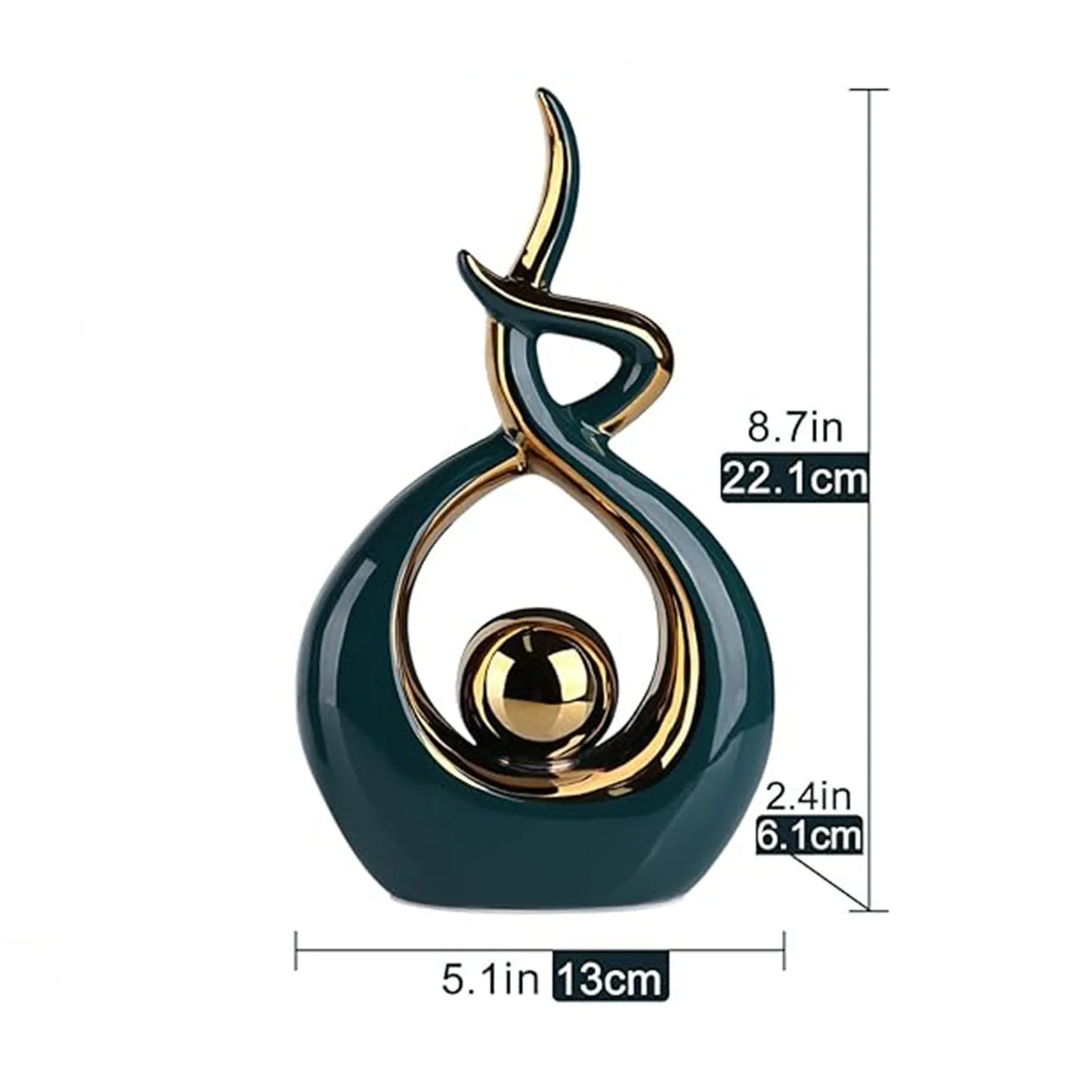 Modern Abstract Art Ceramic Statue – The Perfect Home Accessory for Dining, Office & Living Spaces | Up to 70% OFF + Free Shipping Worldwide!