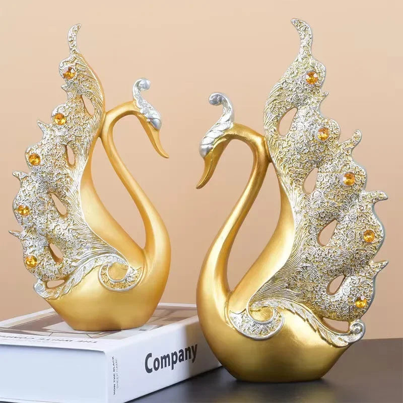 European Swan Couple Decor | Elegant Home Accessories | Home Decor Sale β Free Shipping Worldwide