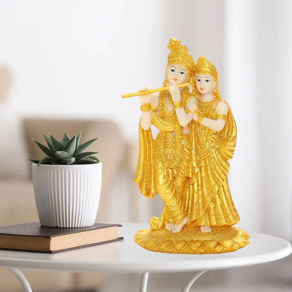 Elevate Your Home with Stunning Lord Radha Krishna - Free Worldwide Shipping!