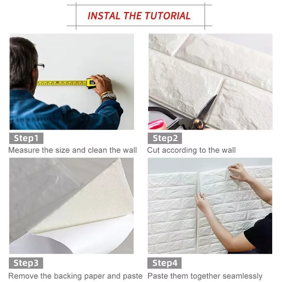Transform Your Living Room with 3D Decorative Wall Panels | Free Shipping Worldwide!