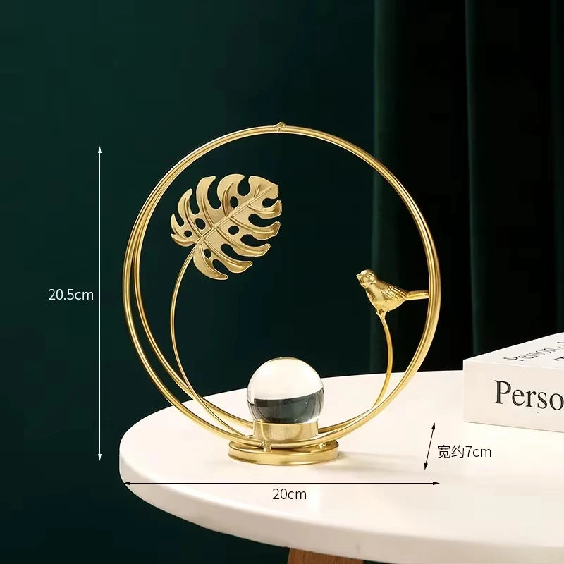 Transform Your Space with Luxury Crystal Ball Art - Modern Aesthetic Home Accessories