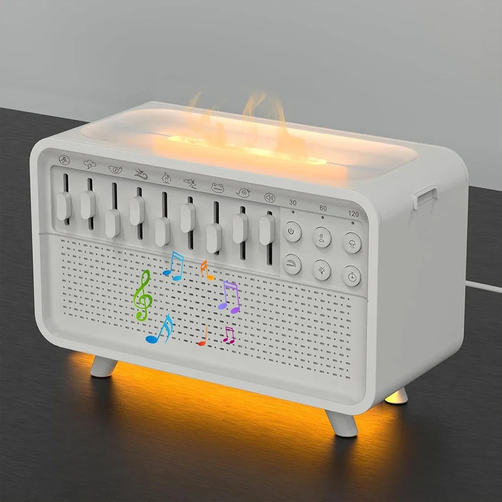 Bluetooth Sleep Aid Speaker Humidifier with Night Light for Home Decor Sale Interior Design Accent and Home Accessories