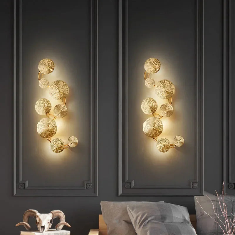 Modern Lotus Leaf Wall Lamp | Luxury Home Accessories | Home Decor Sale β Free Shipping Worldwide
