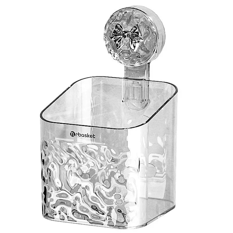 Home Décor Sale: Easy-Install Shower Suction Cup Shelf | Bathroom Organizer for Home Accessories and Interior Design Accents
