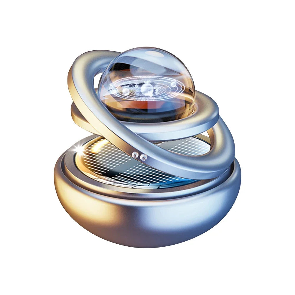 Solar Car Air Freshener | 360Β° Rotation | Auto Interior Home Accessories β Free Shipping Worldwide