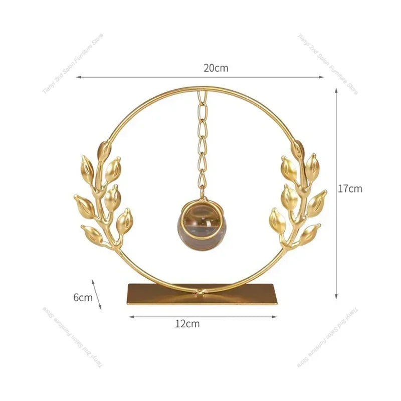 Transform Your Space with Luxury Crystal Ball Art - Modern Aesthetic Home Accessories